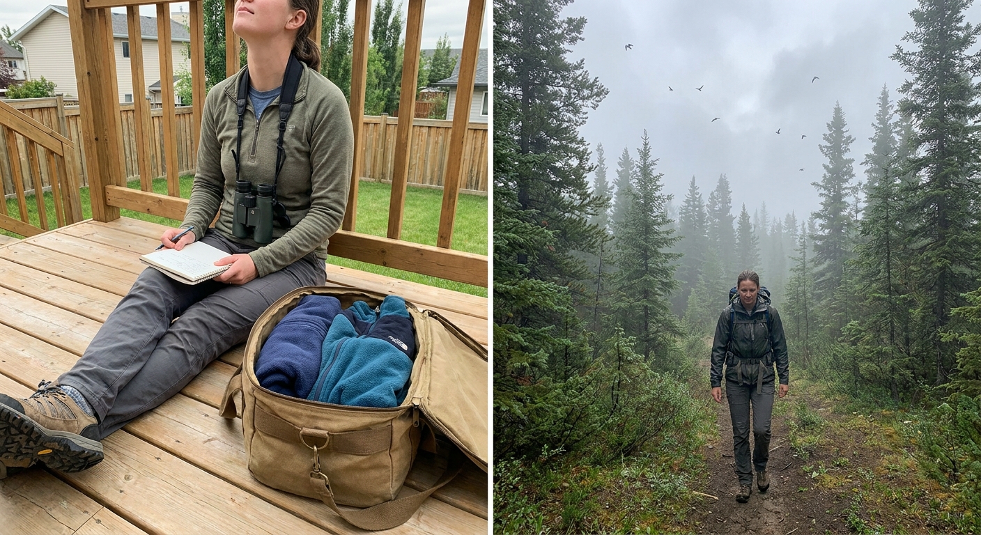 From Back Deck to Boreal Forest: A Layered Gear System for Growing Birders