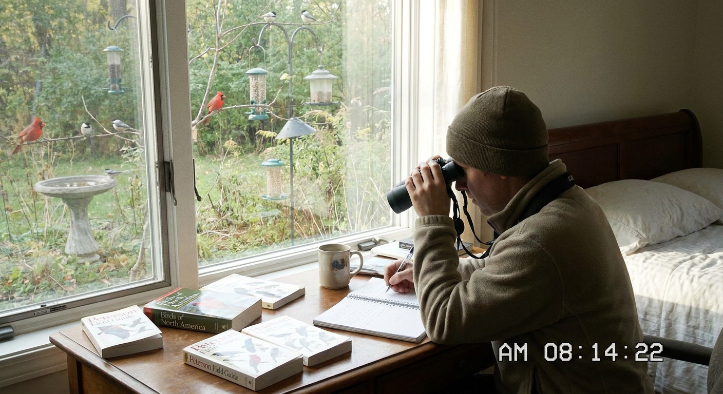 From Window to Field Notebook: How to Turn Your Yard into a Mini Bird Observatory